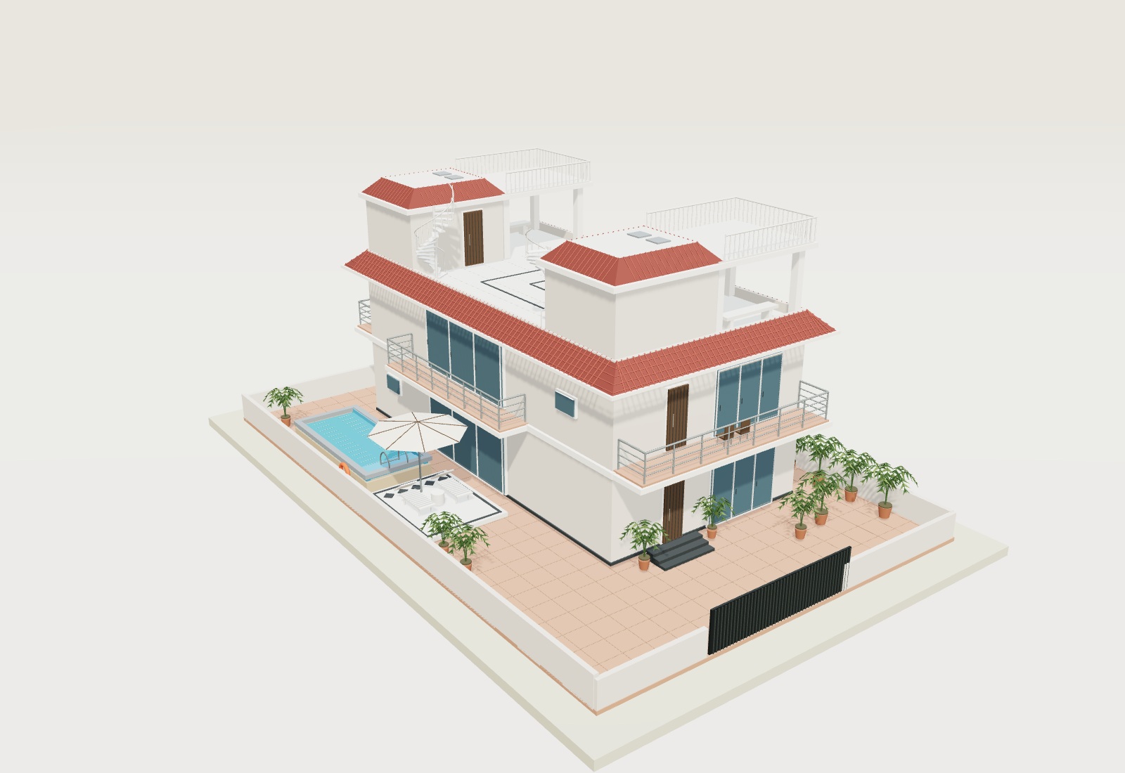 Aashiyana 3D exterior preview